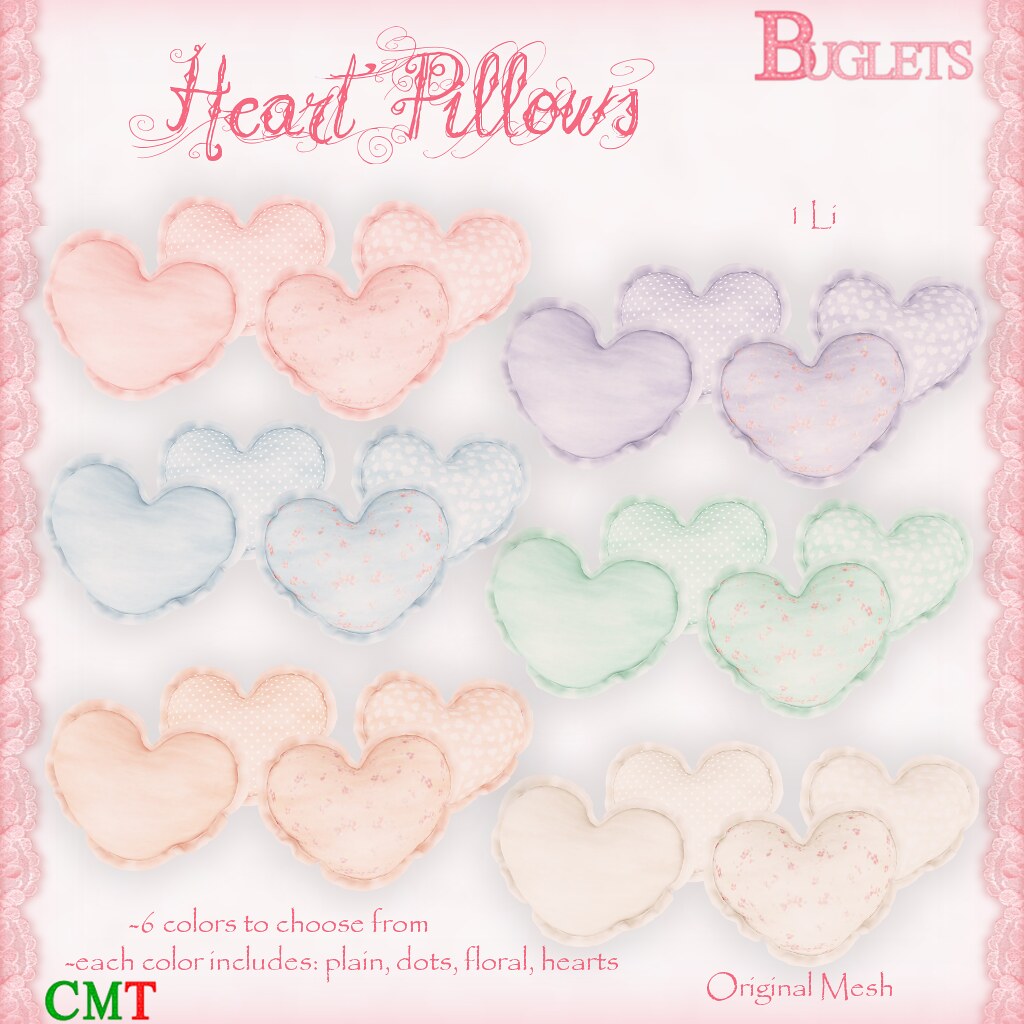 Heart Pillows AD