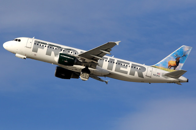Frontier Airlines | Airbus A320-200 | N213FR | Los Angeles International