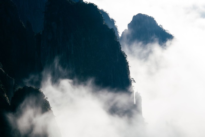 中國。黃山-西海大峽谷