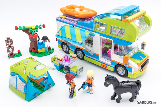 REVIEW LEGO Friends 2018 - LEGO 41339 Mia's Camper Van