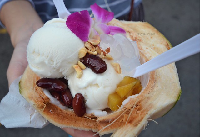 bangkok itinerary coconut ice cream