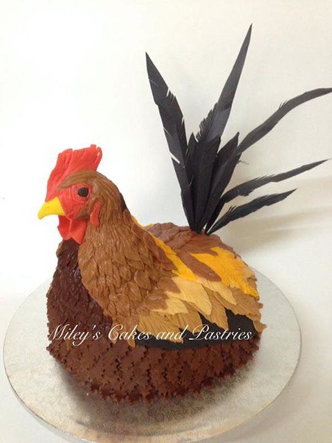 Chicken Cake by Rema Reyes of Miley's Cakes and Pastries