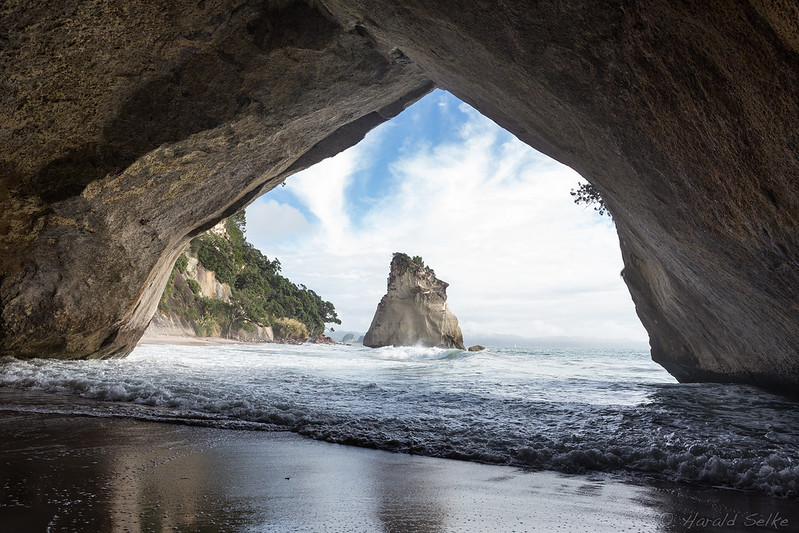Inside Cathedral Cove