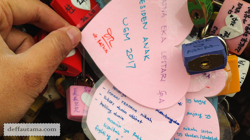 5 hari di Seoul - Love Lock Wish List