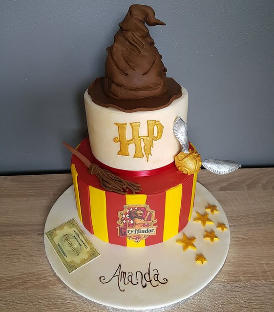 HP Theme Cake by Maria Anderson
