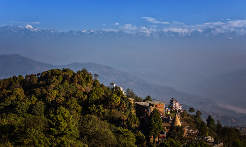 himalayas nagarkot nepal sunrise bhaktapur centraldevelopmentregion