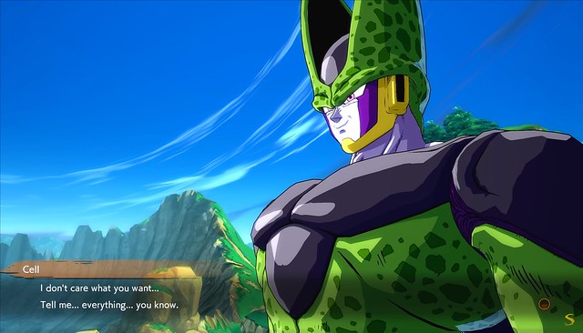 Dragon Ball FighterZ - Cell se encuentra con Freezer