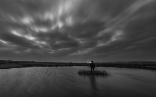 wirral dee marshes neston sky clouds marsh cheshire outdoor landscape field plant grass cloud ripples silhouette uk england great british water lake longexposure tokina 1116 blackwhite 750d