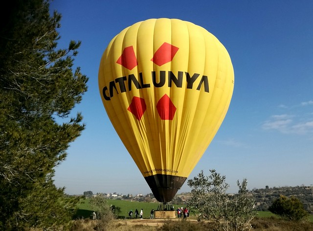 Volar en globo por Cataluña