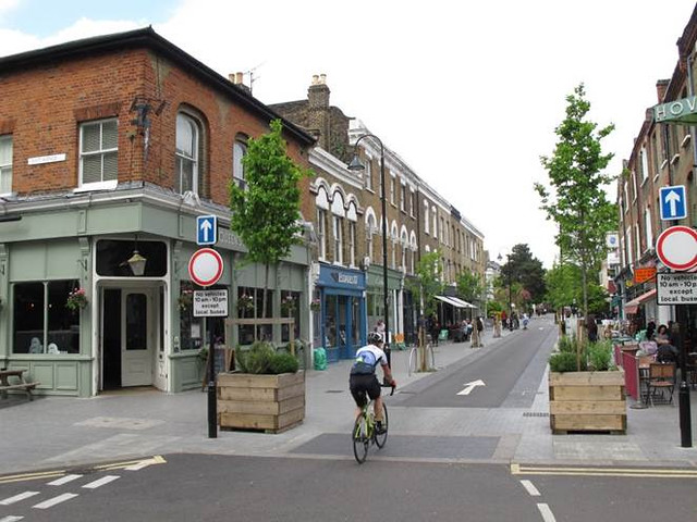 New cycling routes in Walthamstow, London