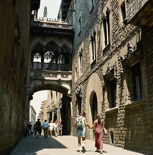 Barcelona's Barrio Gotico. From New Elections in Barcelona May Restore Tranquility and Tourism to Region