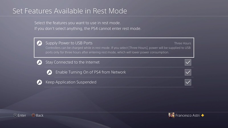 PS4 turn off or use standby mode