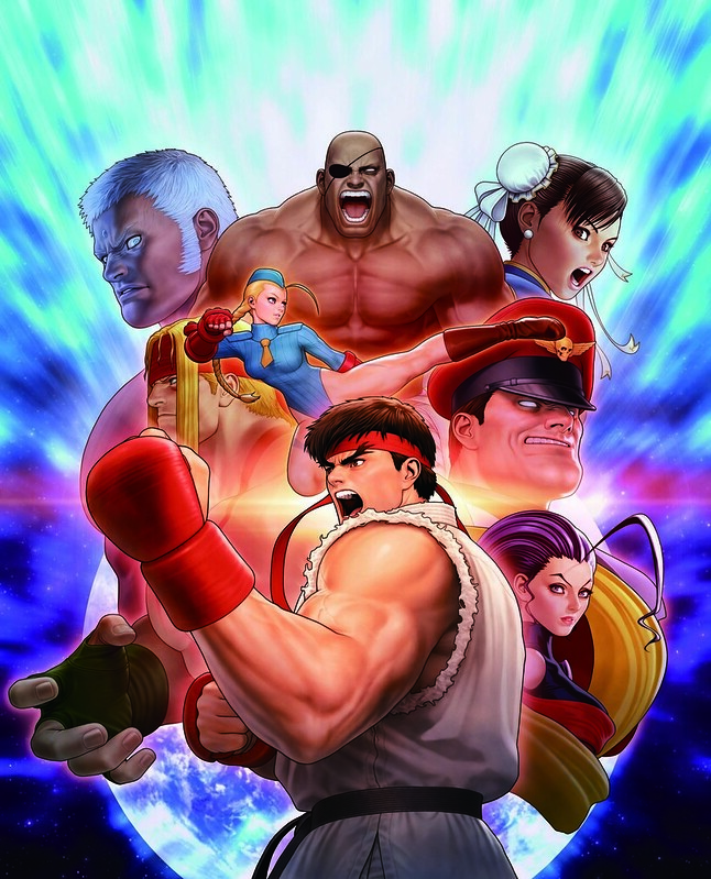 Plakat kolekcije Street Fighter 30. godišnjice