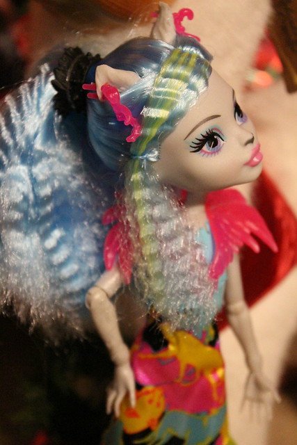 Monster High Silvi Timberwolf Electrified Doll 2015