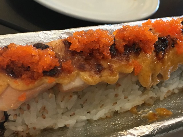 Naked Fish sushi,  Tintin's order