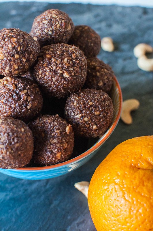 Chocolate Orange Energy Balls 