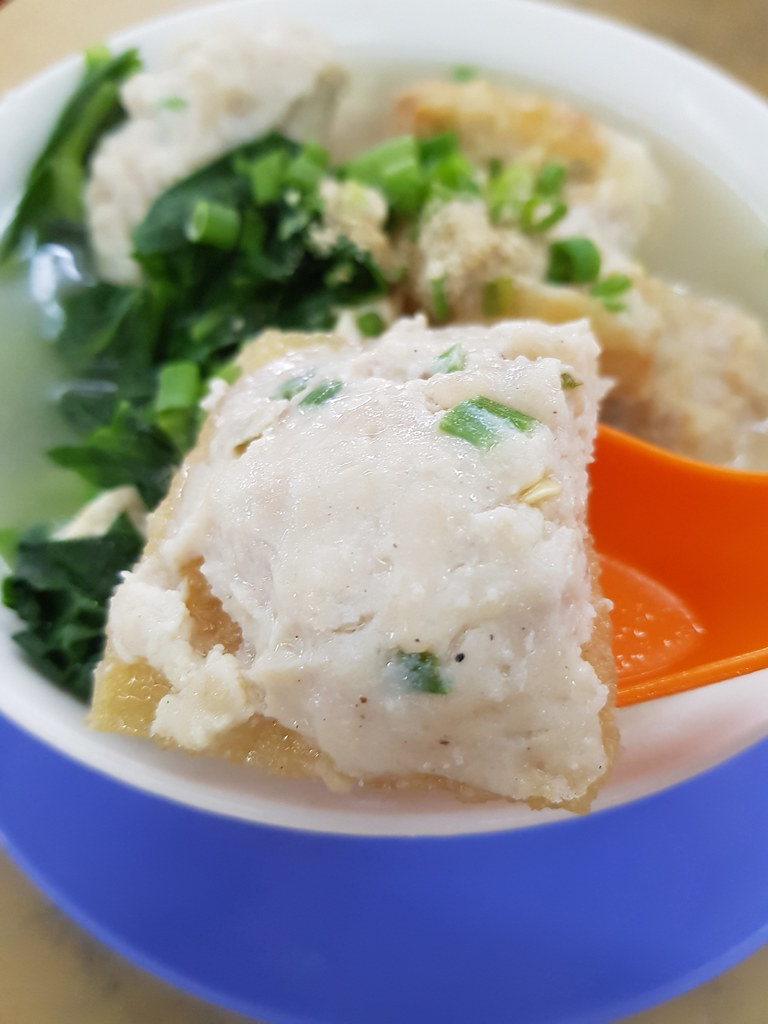 Homemade Yong Tao Foo & Soup BeeHoon $9 @ 英姑釀豆腐 at 成記 Restoran Sen Kee Taman Sri Muda Shah Alam