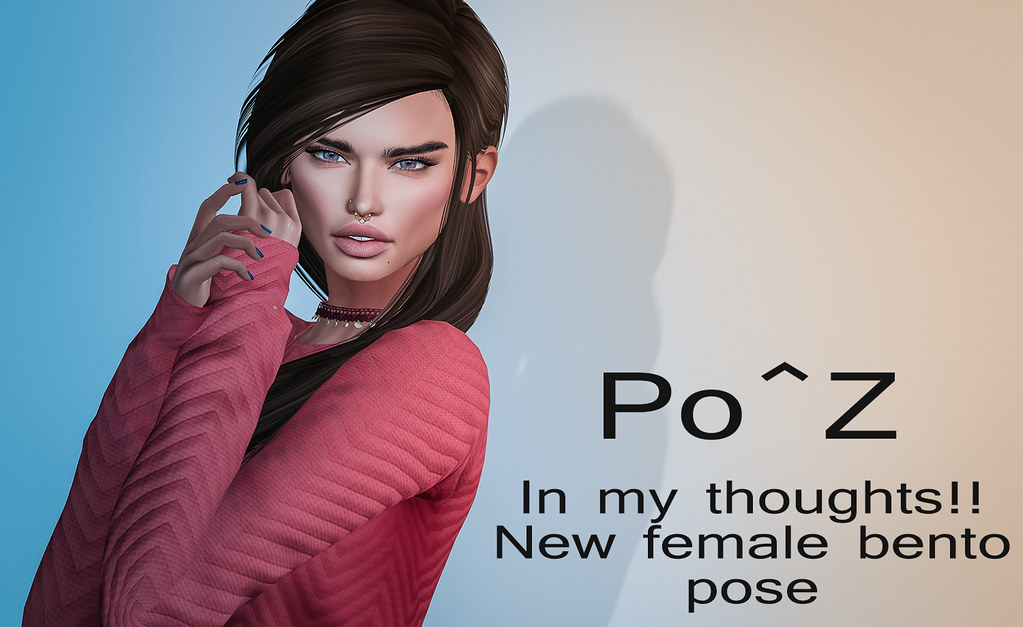 in my thoughts – New female bento pose @ Po^Z
