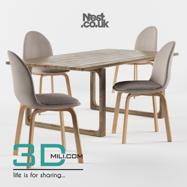 93 Table Chair 93 3d Models Free Download 3dmili 2020