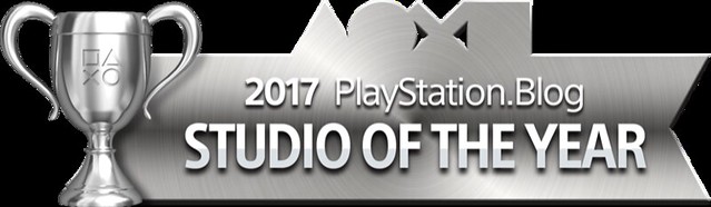PlayStation Blog Game of the Year 2017 - Studio of the Year (Silver)