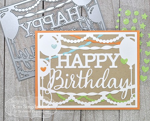 Taylored Expressions Happy Birthday Cutting Plate