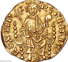 Henry III gold penny obverse