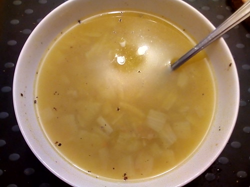 potato and onion soup Dec 17