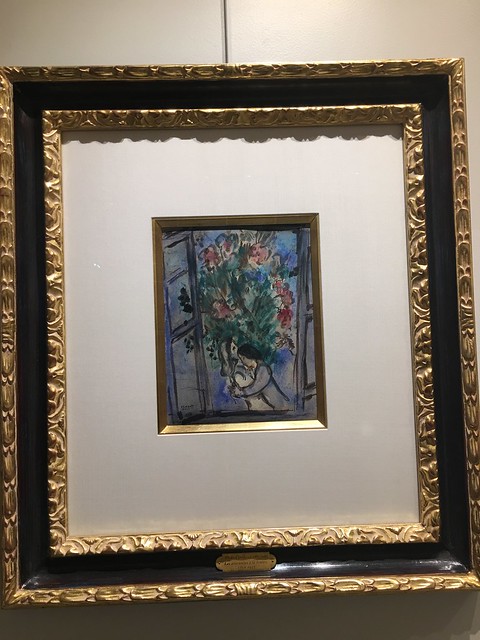Marc Chagall  painting,  Galerie Michael