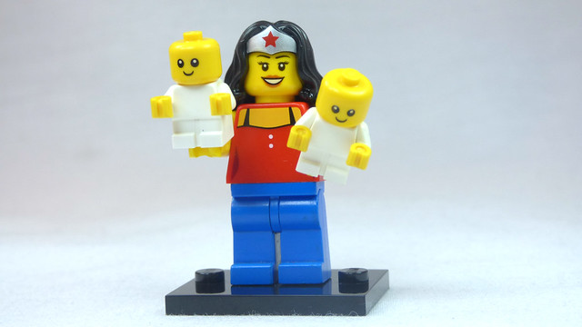 Brick Yourself Custom Lego Figure WonderMum