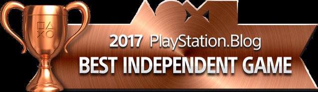 PlayStation Blog Game of the Year 2017 - Best Independent Game (Bronze)