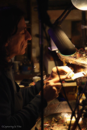A Planned, Chance Meeting with a Master Artisan in Florence, Alessandro Dari