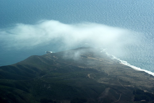aerial geocoded california coast point sal