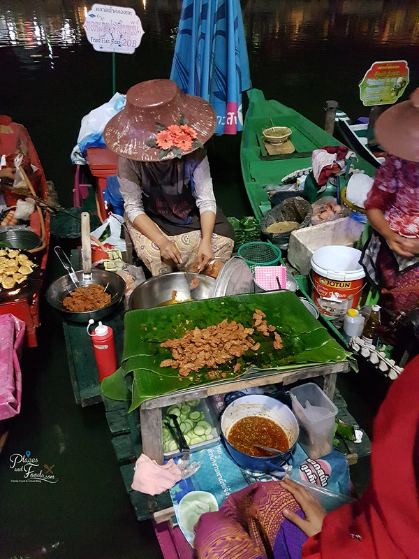 khlong hae night market fried fish cake