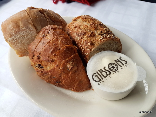  Gibson's Bar and Steakhouse bread and butter 