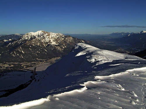 italia italy austria ojstrnik oisternigg outdoors landscape mountain skitouring tourskiing winter snow dobratsch dobrač panorama