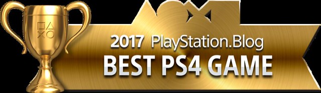 PlayStation Blog Game of the Year 2017 - Best PS4 Game (Gold)