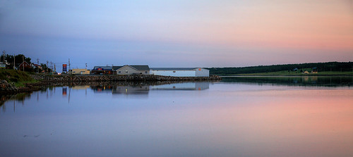 cheticamp novascotia capebreton sunsets canada canadianmaritimes atlanticcanada harbor harbour panorama
