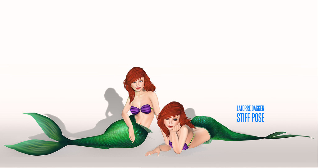 Pose Set - Princess Mermaid (BENTO) - TeleportHub.com Live!