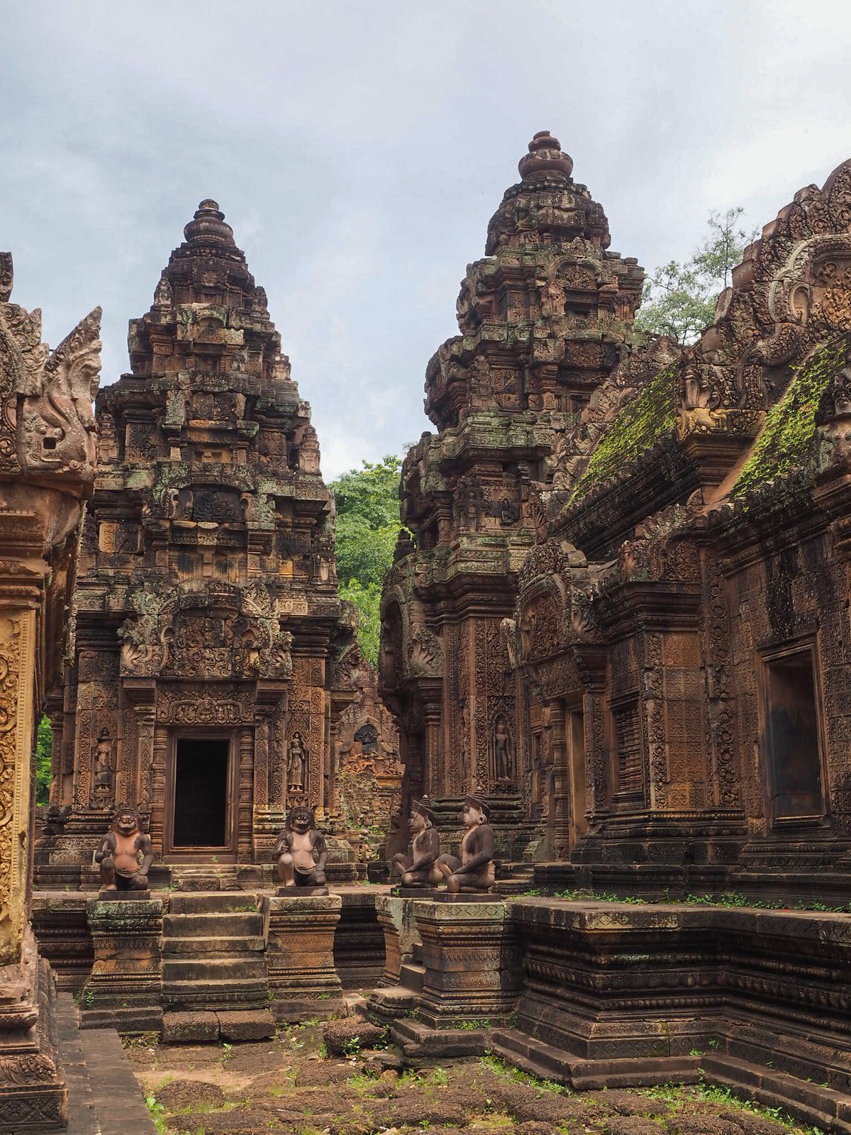 temples of Angkor Kambodža