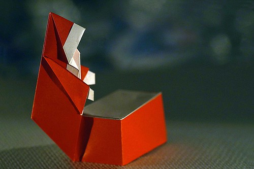 Origami Santa Christmas Box (Robert Harbin)
