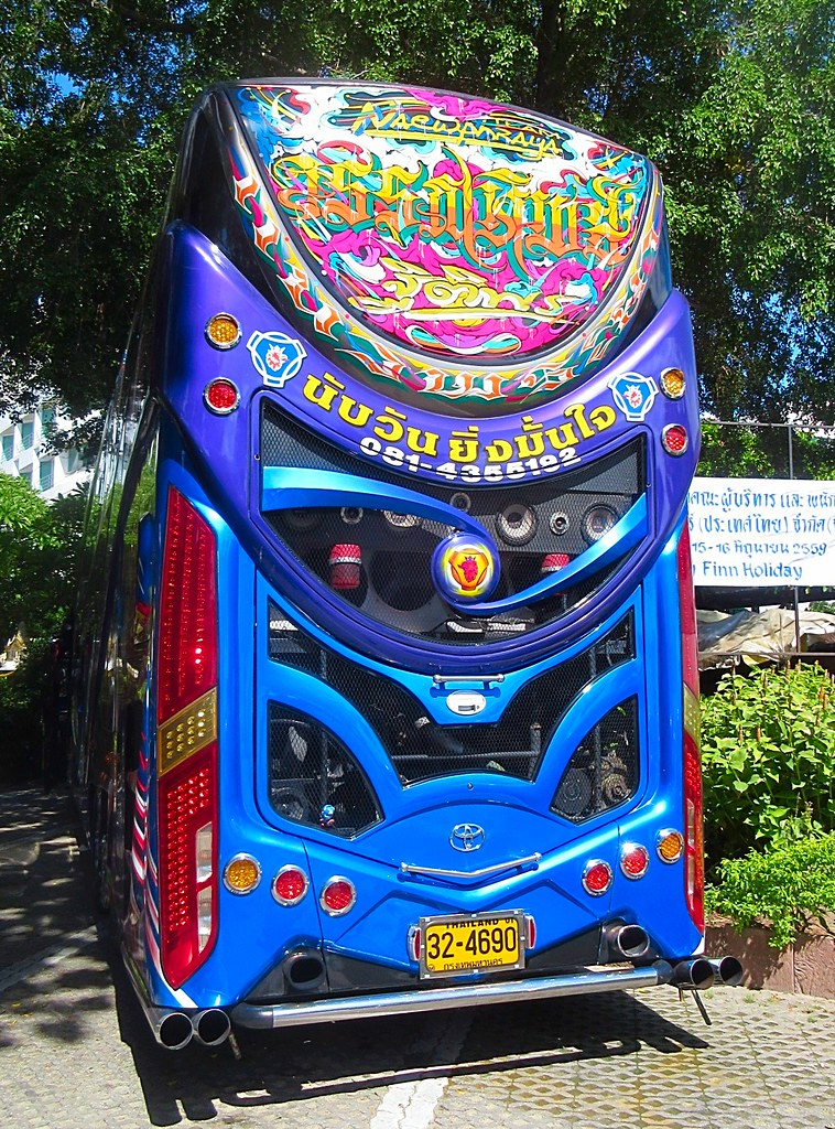 Amazing Bangkok buses