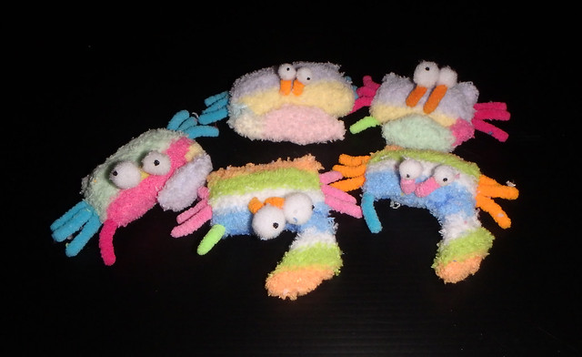 How to make plushie crabs