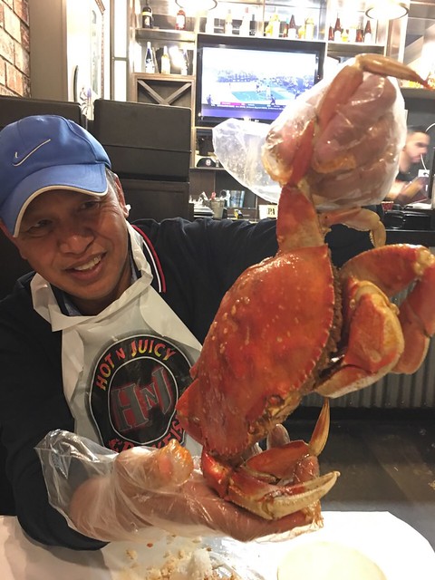 ECY crab dinner,  Hot NJuicy  Jan 6, 2017