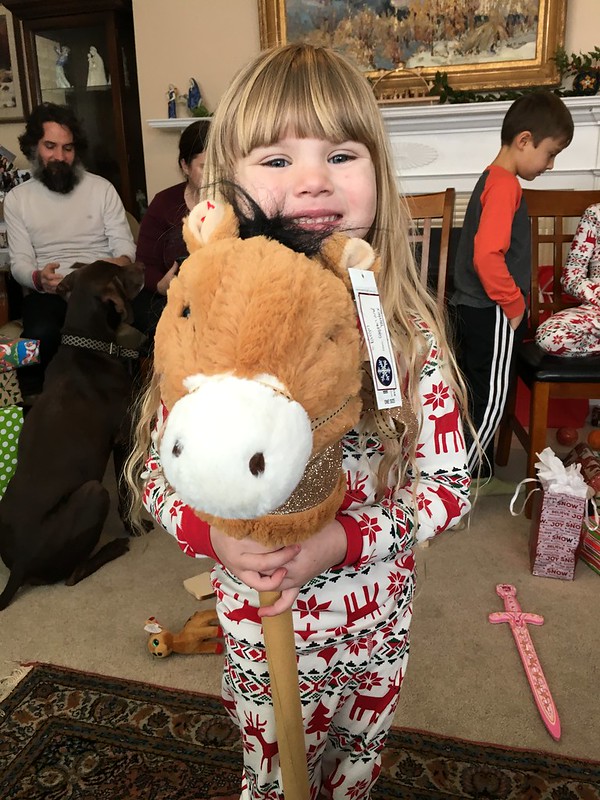 Ev and her horse
