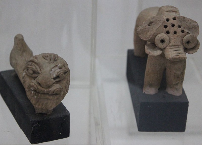 Animal figures made by Indus Valley Civilization from the National Museum