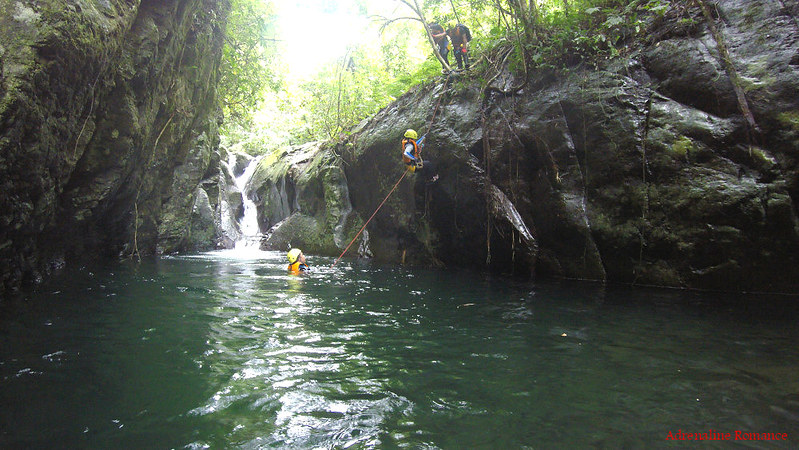 Canyoning in Sampao River