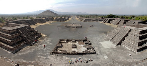 mexico mexique teotihuacán paysage landscape panoramique panoramic pyramid pyramide panorama hdr canon eos 7d mars march