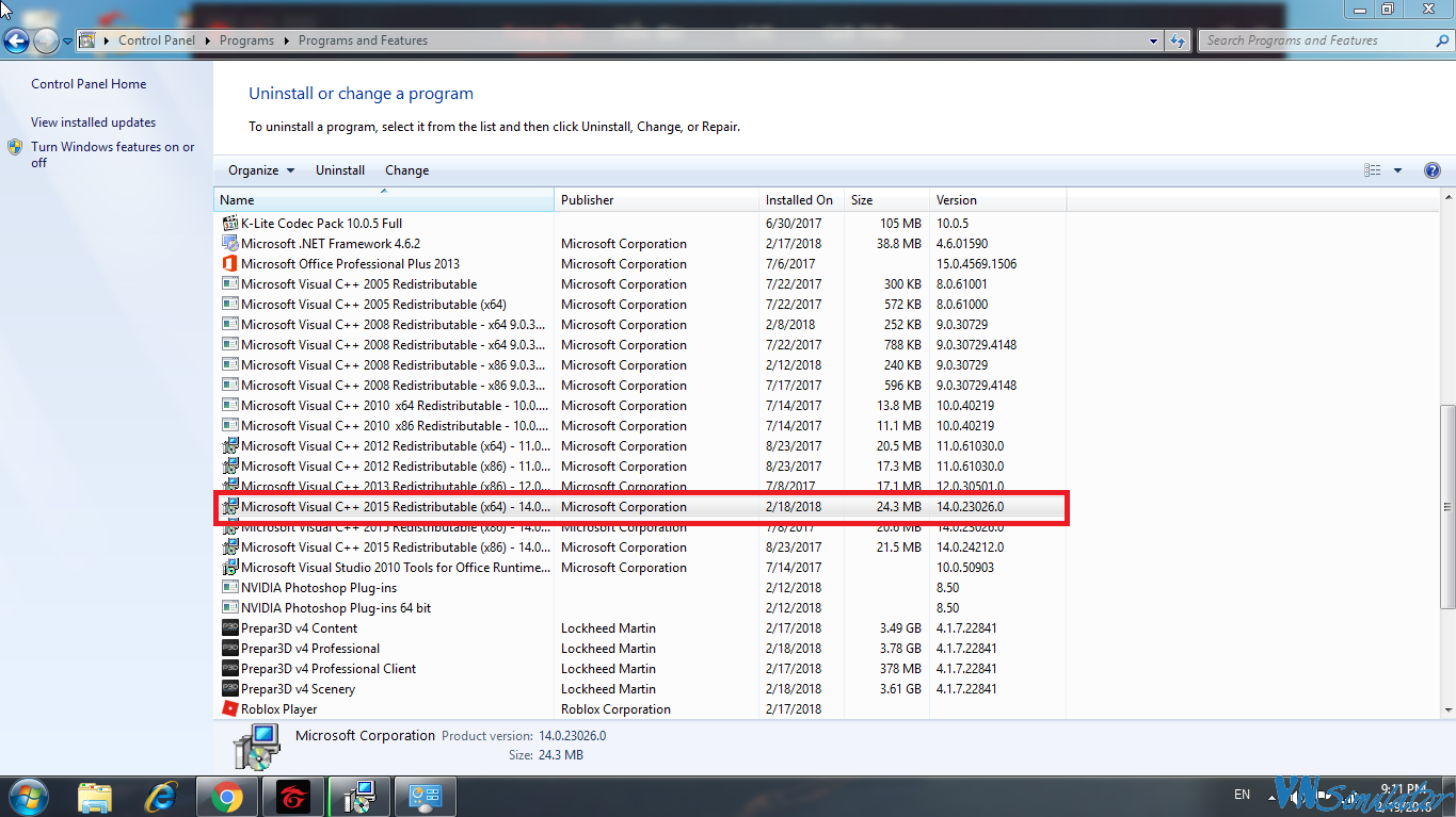 Resolved Prepar3d V4 Wont Install Can T Update Windows 7