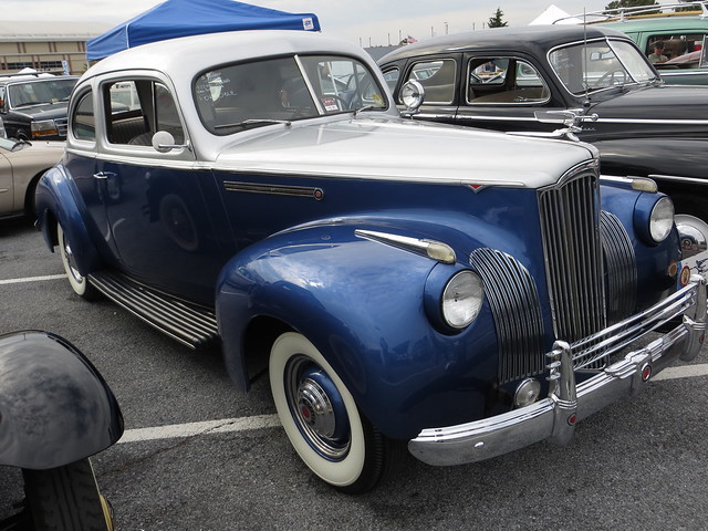 Antique Blue Car