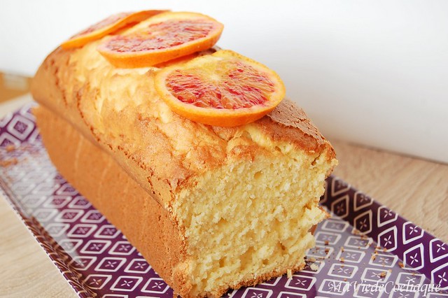 Cake à l'orange sanguine sans gluten